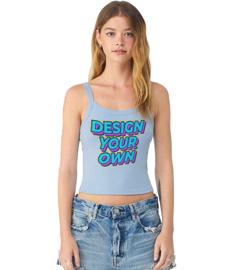 Women's spaghetti strap baby tank top
