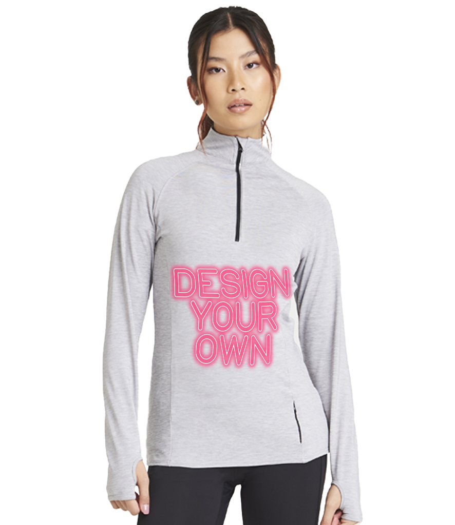 Women's Cool half zip sports top