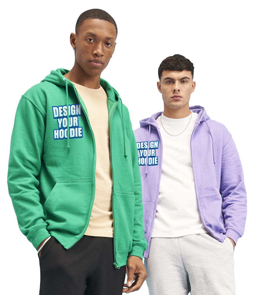 Men's zip hoodie