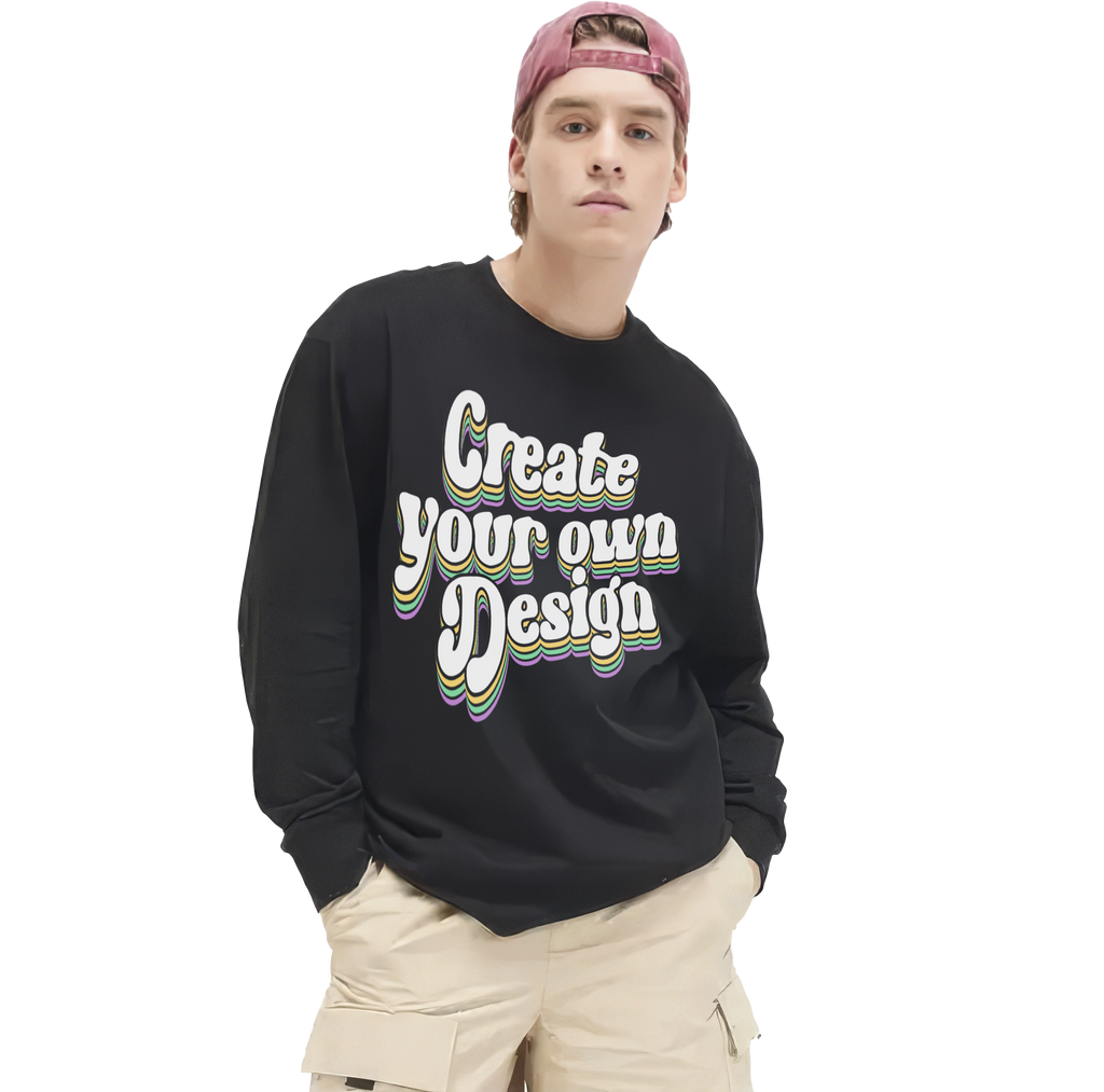 Unisex oversize long sleeve t-shirt