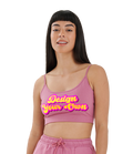 Sustainable cropped cami vest top
