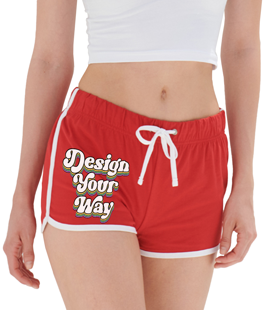 Ladies retro shorts