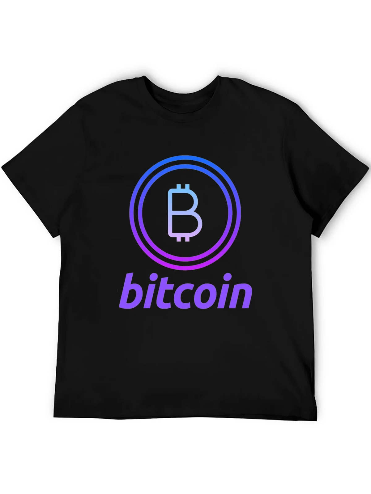 Bitcoin Logo Graphic Tee - Crypto Currency T-Shirt